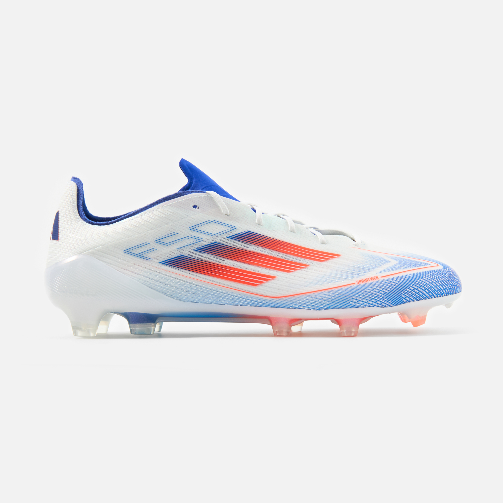 

Бутсы мужские Adidas F50 Elite FG IF8818 бело-синие 8 UK, Белый;синий, F50 Elite FG