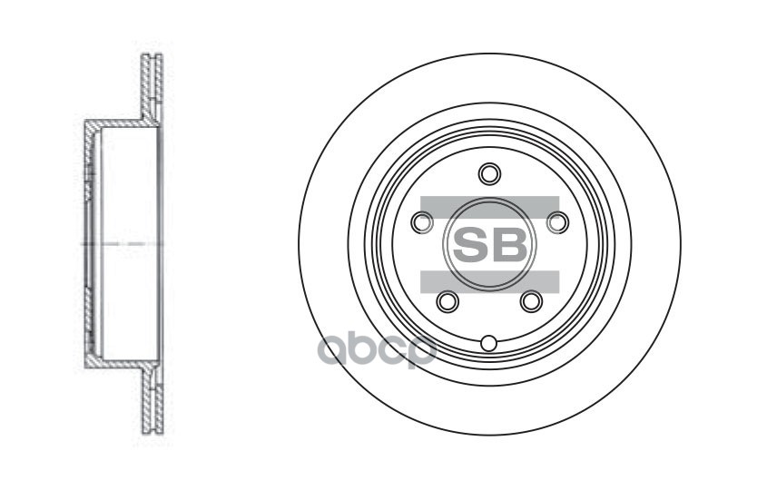 

Диск Тормозной Sangsin Brake Sd4209 Sangsin brake арт. SD4209