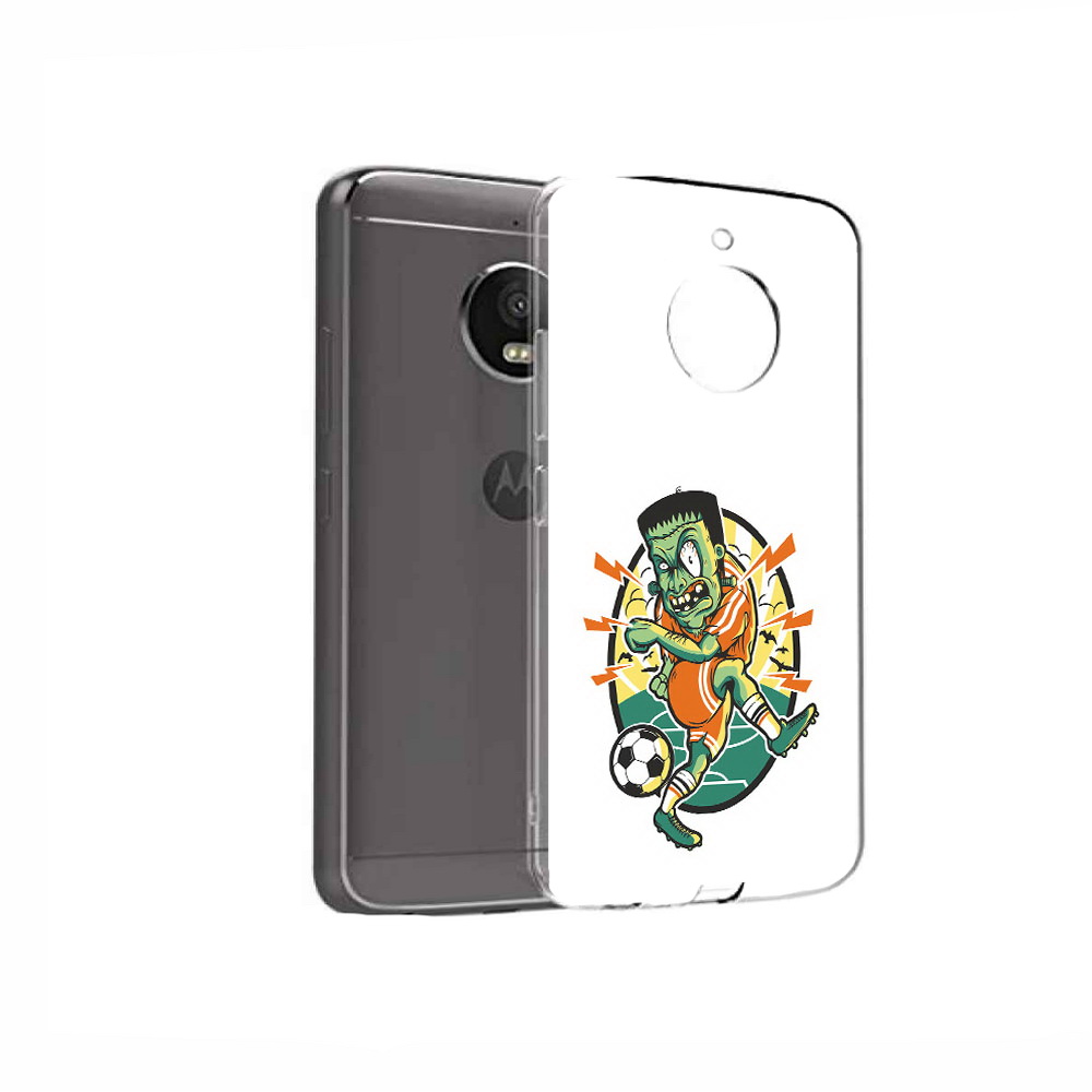 

Чехол MyPads Tocco для Motorola Moto E4 зомби футболист (PT99977.370.368), Прозрачный, Tocco