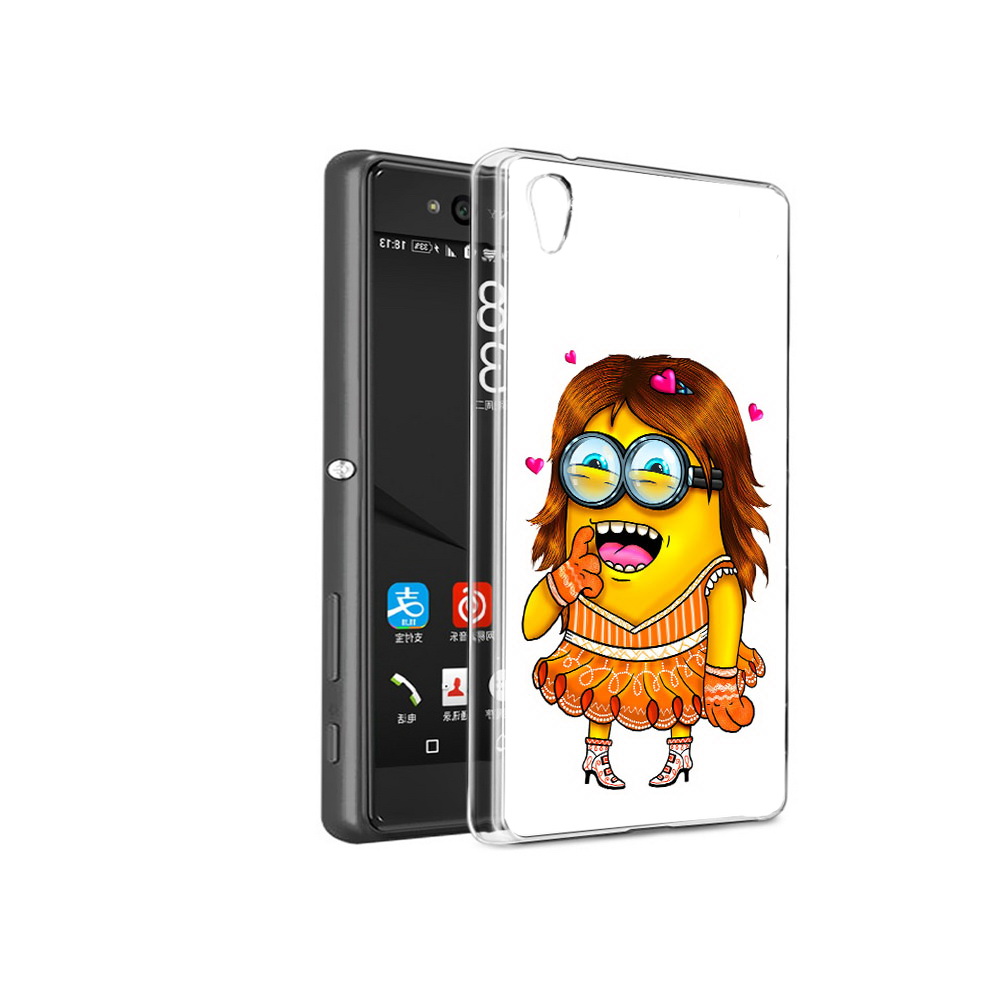 

Чехол MyPads Tocco для Sony Xperia C6 Миньон девочка (PT28839.243.116), Прозрачный, Tocco