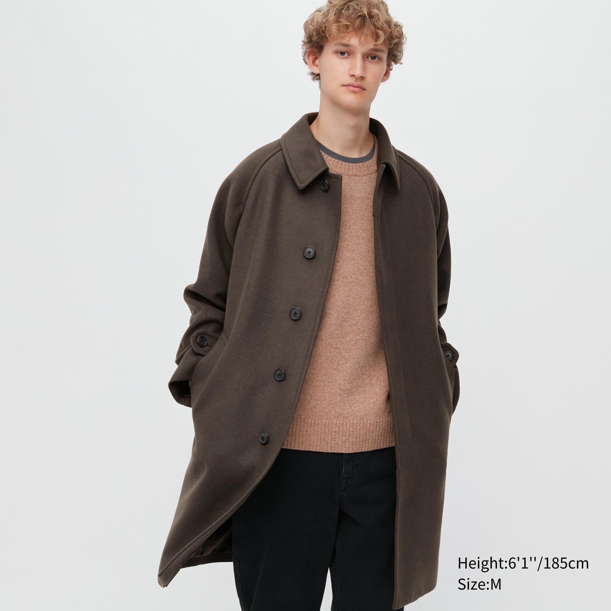 

Пальто мужское UNIQLO 449730COL36 коричневое L (доставка из-за рубежа), 449730COL36