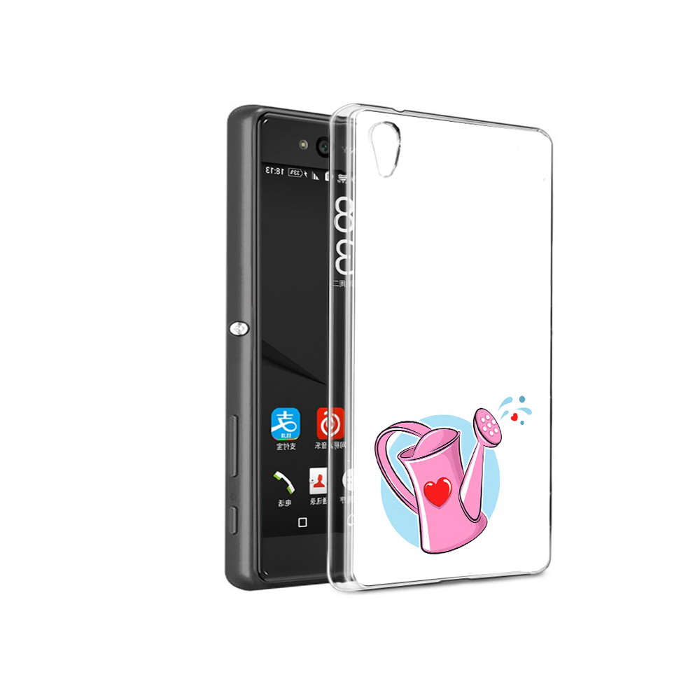 

Чехол MyPads Tocco для Sony Xperia C6 Лейка любви 14 февраля (PT28839.243.103), Прозрачный, Tocco