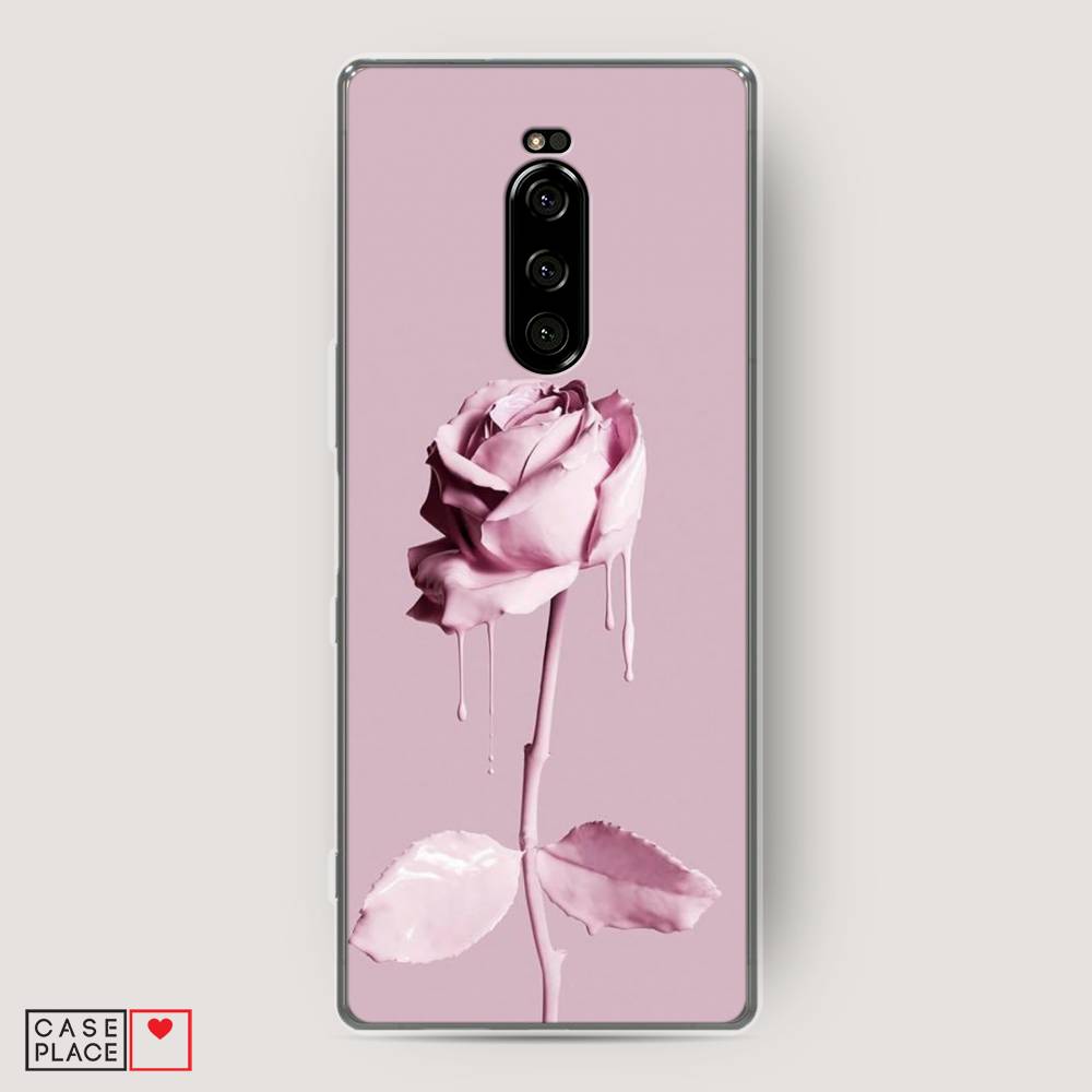 

Чехол Awog на Sony Xperia 1/XZ4 "Роза в краске", Разноцветный, 54250-8