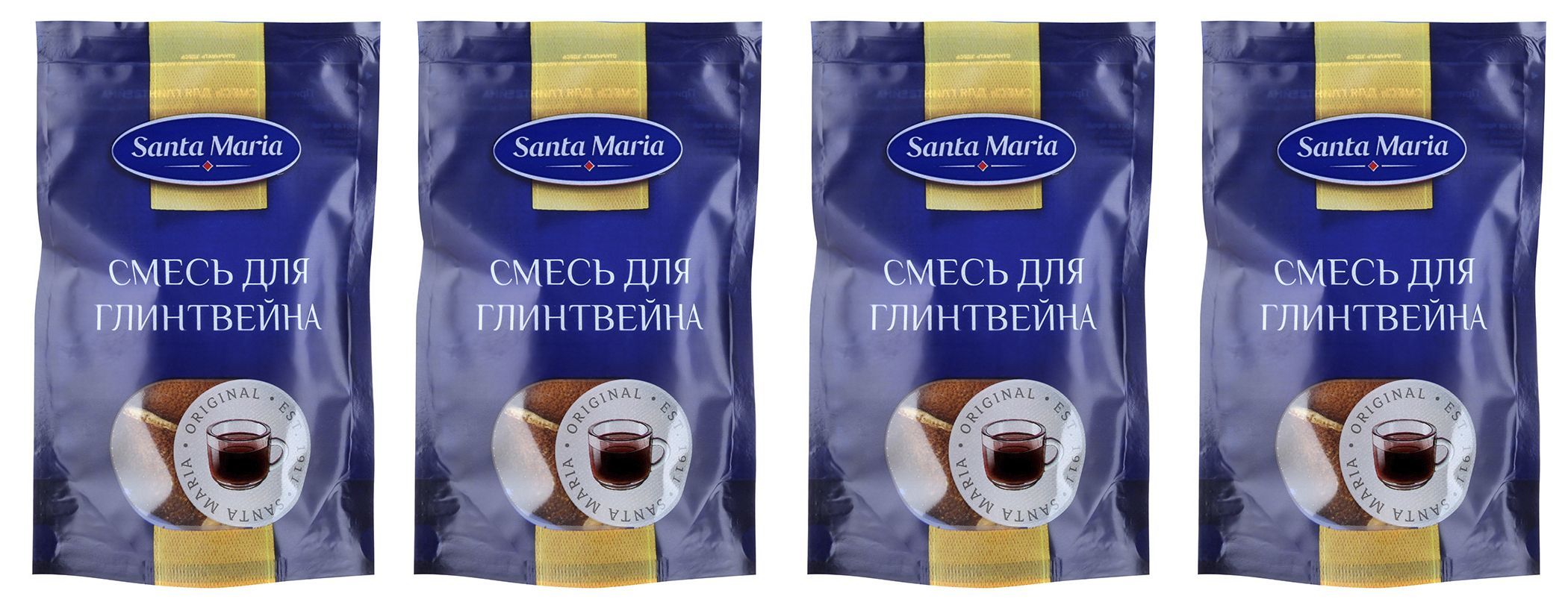 Смесь Santa Maria для приготовления глинтвейна, 37 г х 4 шт