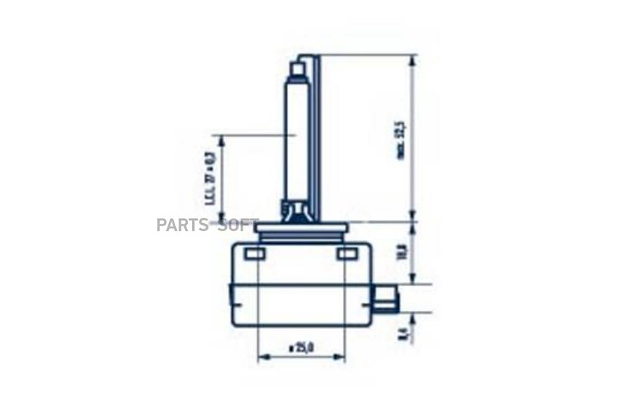 Лампа D1s 85v-35w (Pk32d-2) Narva Narva арт. 840103000