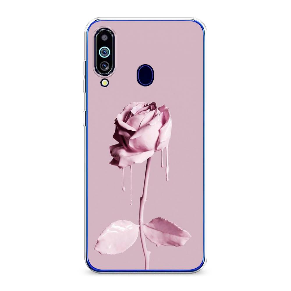 

Чехол Awog на Samsung Galaxy M40/A60 "Роза в краске", Разноцветный, 28750-8