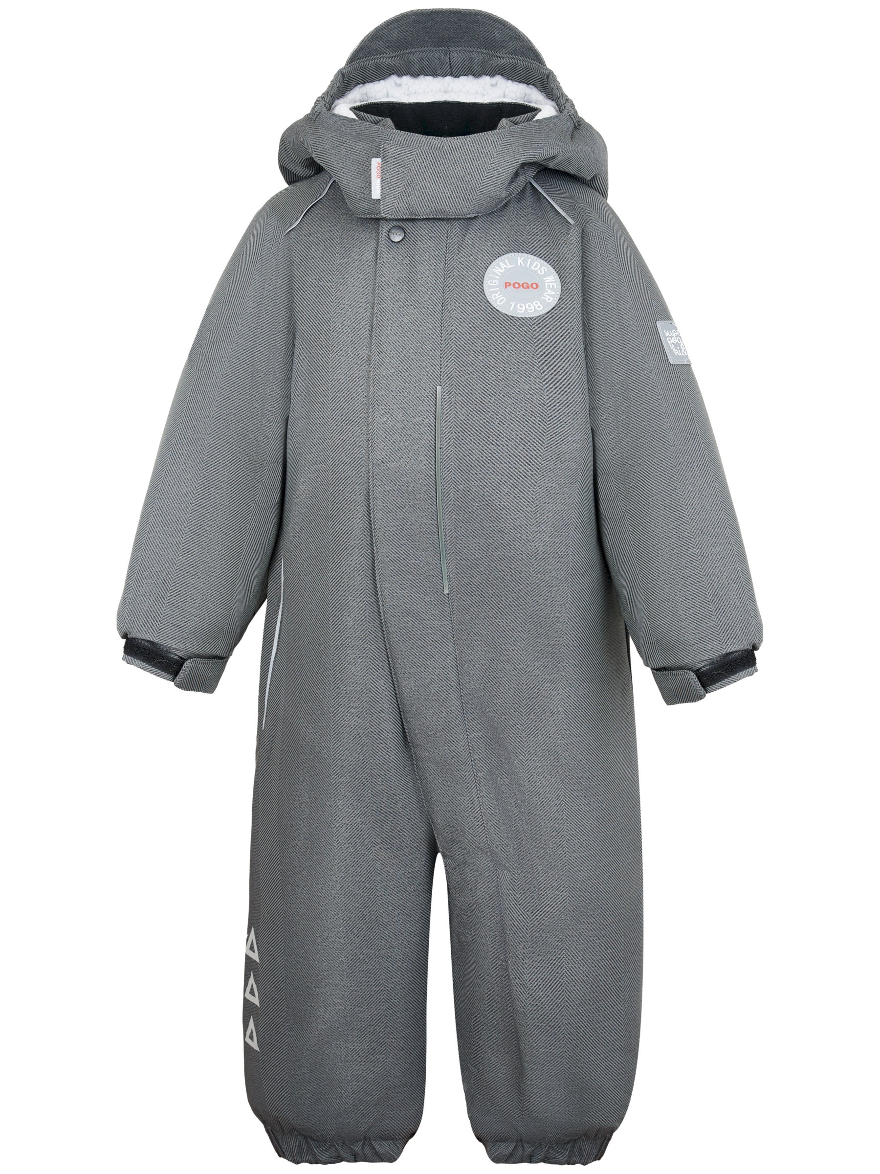 

Комбинезон детский PogoKids PG88229, серый, 104, PG88229