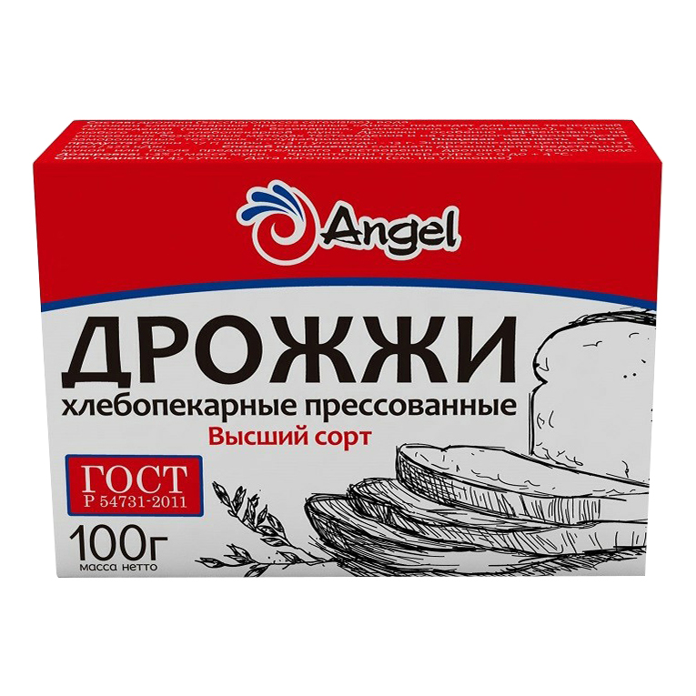 Дрожжи Angel прессованные 100 г ANGEL