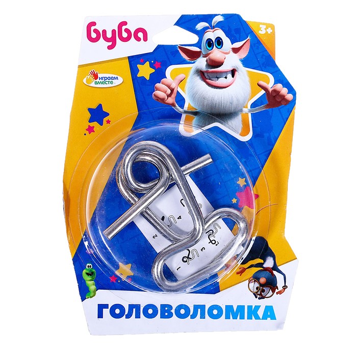 

Головоломка металлическая «Буба»