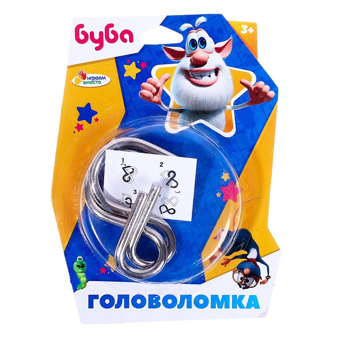 

Головоломка металлическая «Буба»