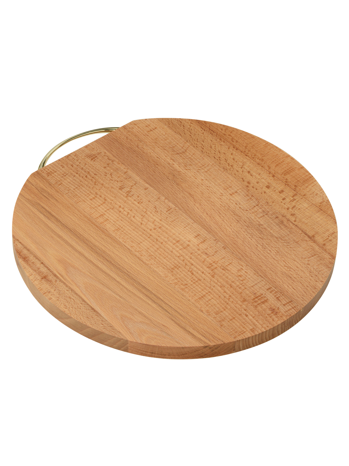 Разделочная доска KETT-UP ECO WOOD & FOOD, диаметр 24 см, круглая с ручкой