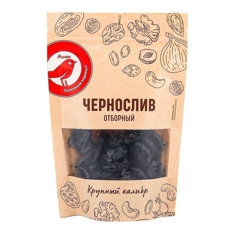 

Чернослив АШАН Золотая птица без косточки 150 г