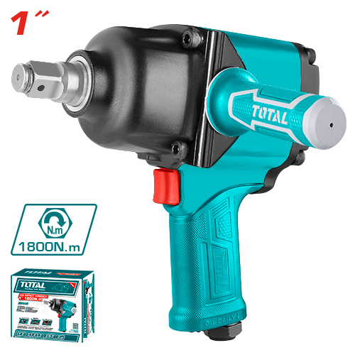 Ударный пневматический гайковерт Total TAT41112 1 25мм 256лмин 4000обм 1538100₽