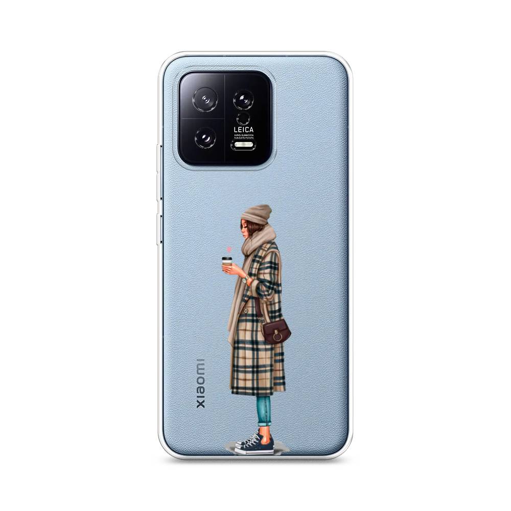 

Чехол на Xiaomi 13 5G "Утренний кофе", Коричневый;бежевый, 317250-6