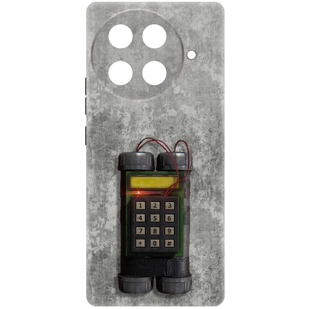 

Чехол-накладка Krutoff Soft Case Cтандофф 2 (Standoff 2) - C4 для TECNO Camon 30S черный