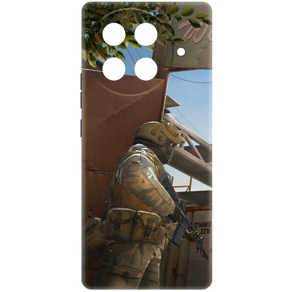 

Чехол-накладка Krutoff Soft Case Cтандофф 2 (Standoff 2) - Rust для TECNO Camon 30S черный