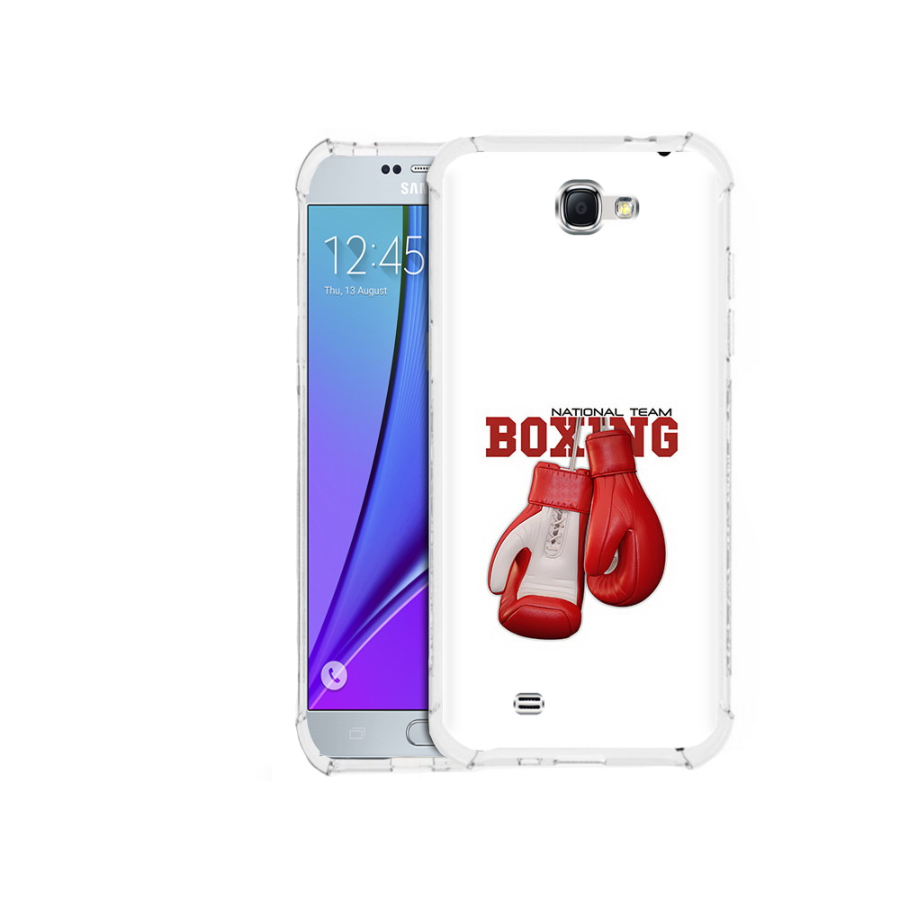 

Чехол MyPads Tocco для Samsung Galaxy Note 2 боксерские перчатки (PT29983.561.244), Прозрачный, Tocco