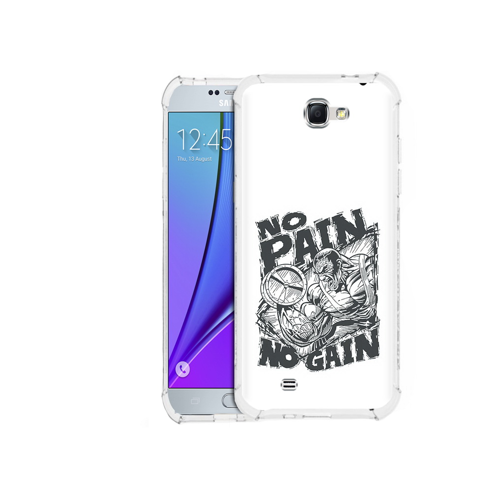 

Чехол MyPads Tocco для Samsung Galaxy Note 2 бодибилдинг тяжелая работа (PT29983.561.238), Прозрачный, Tocco