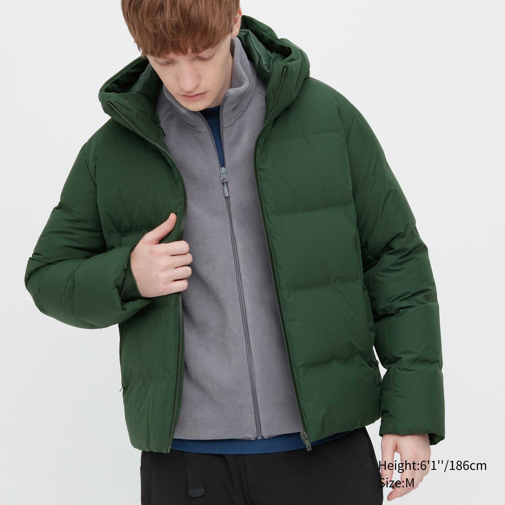 

Пуховик мужской UNIQLO 449725COL58 зеленый L (доставка из-за рубежа), 449725COL58