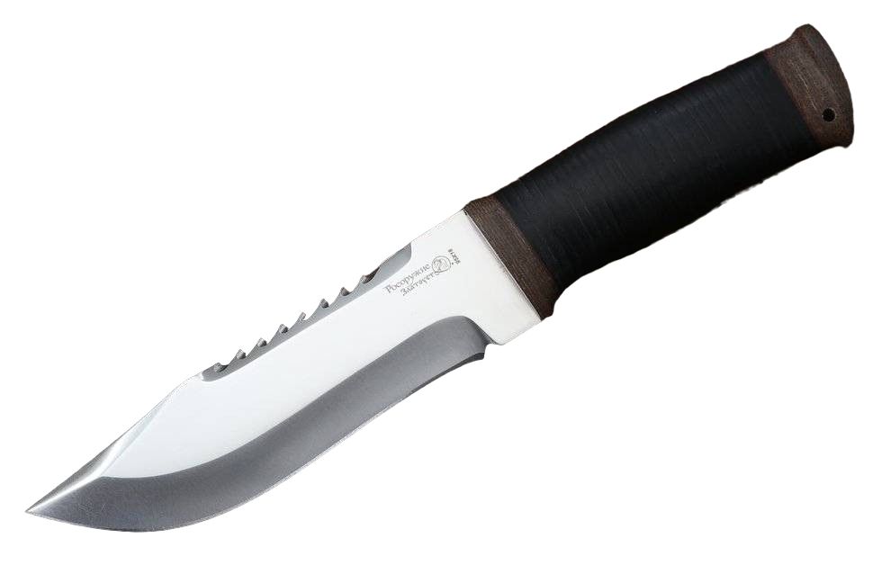 Росоружие нож Тайга-2 (кожа, сталь 95х18)
