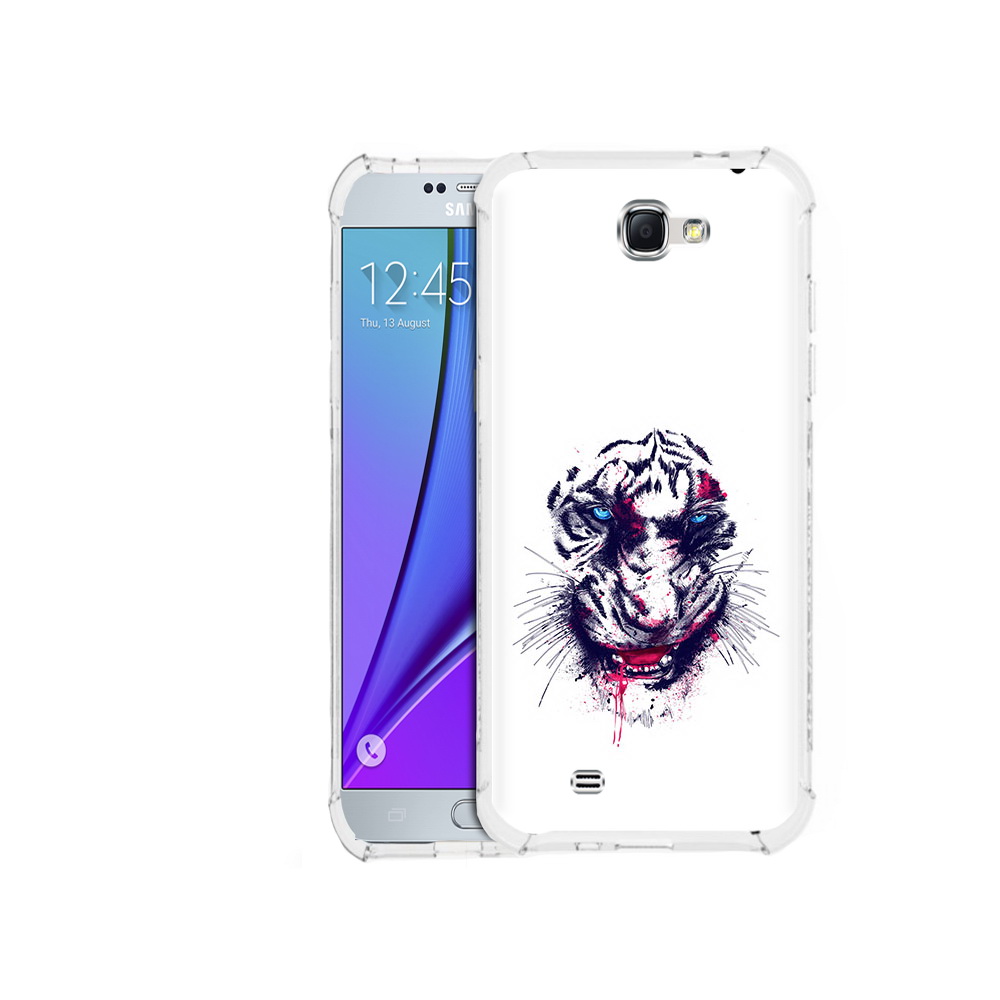 

Чехол MyPads Tocco для Samsung Galaxy Note 2 безумный тигр (PT29983.561.228), Прозрачный, Tocco