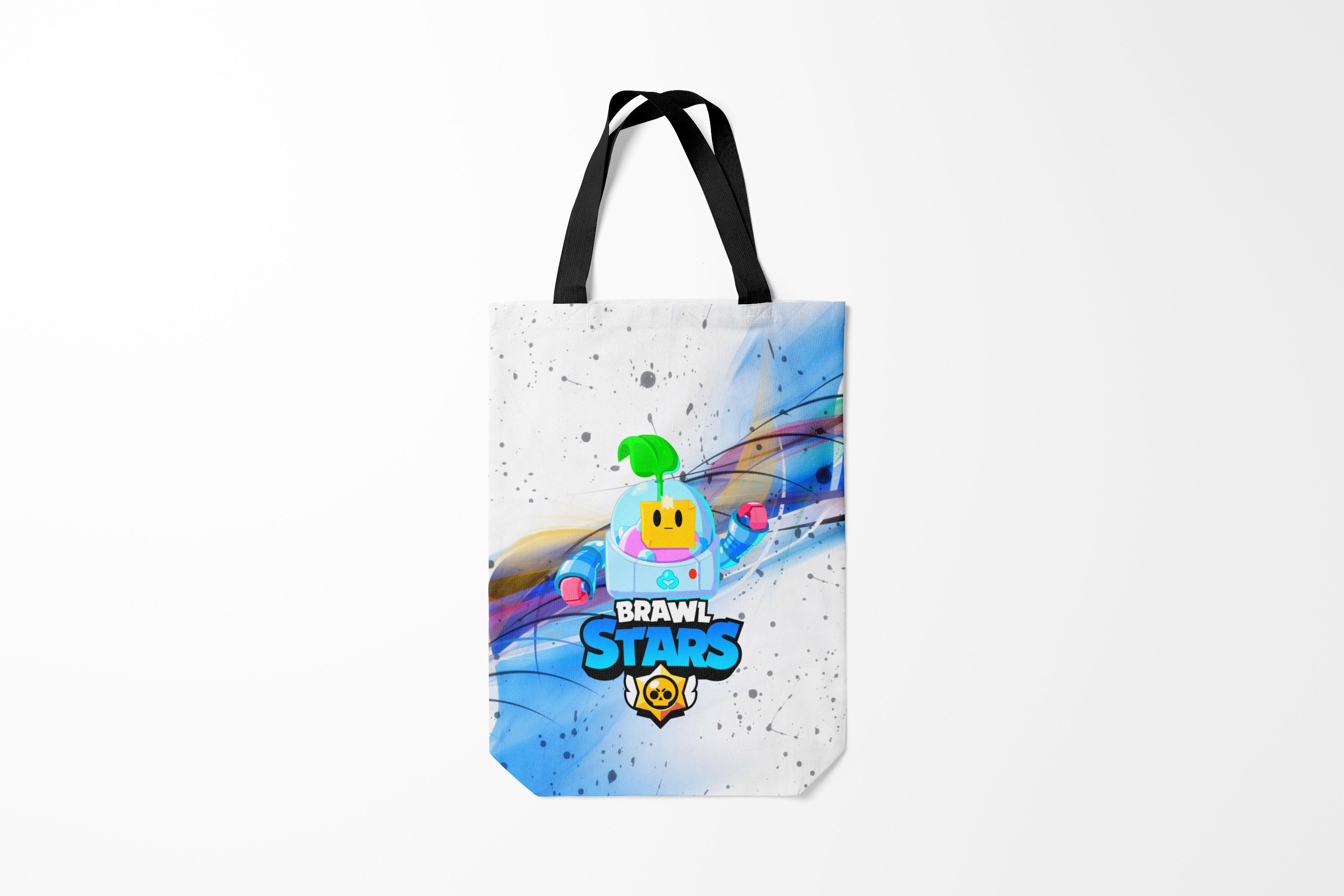 

Сумка шoппер унисекс Burnettie Brawl Stars SPROUT., разноцветный, Brawl Stars SPROUT.