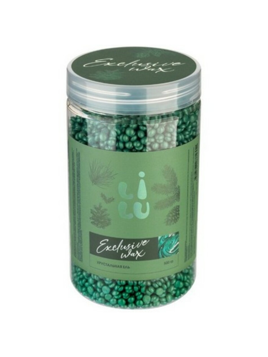 

Воск полимерный,LILU, перламутровый в банке Exclusive «Хрустальная ель», 500 г