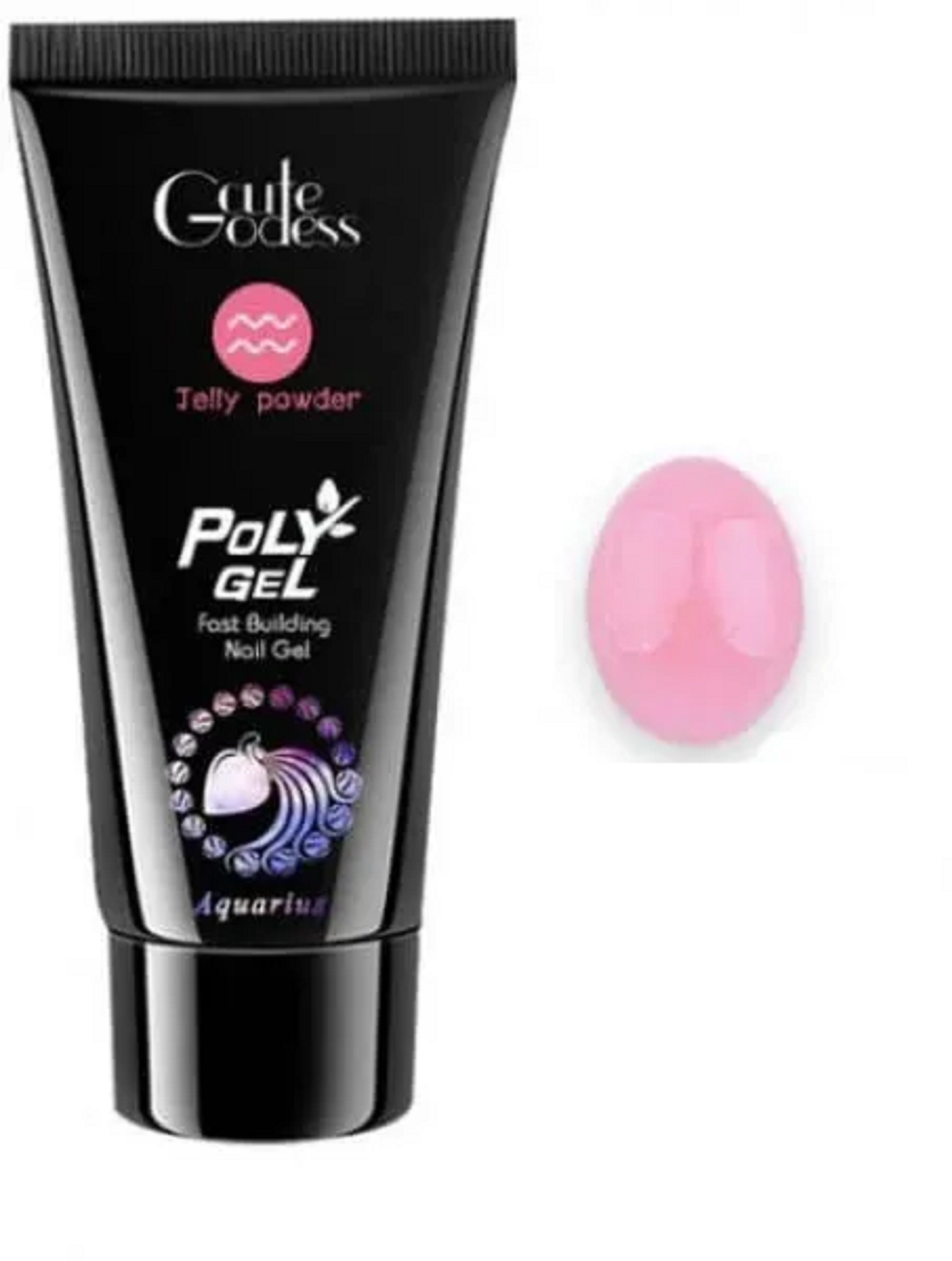 

Акригель (полигель) Gcute Godes Jelly Powder для моделирования ногтей №1, 30 мл, Jelly Powder