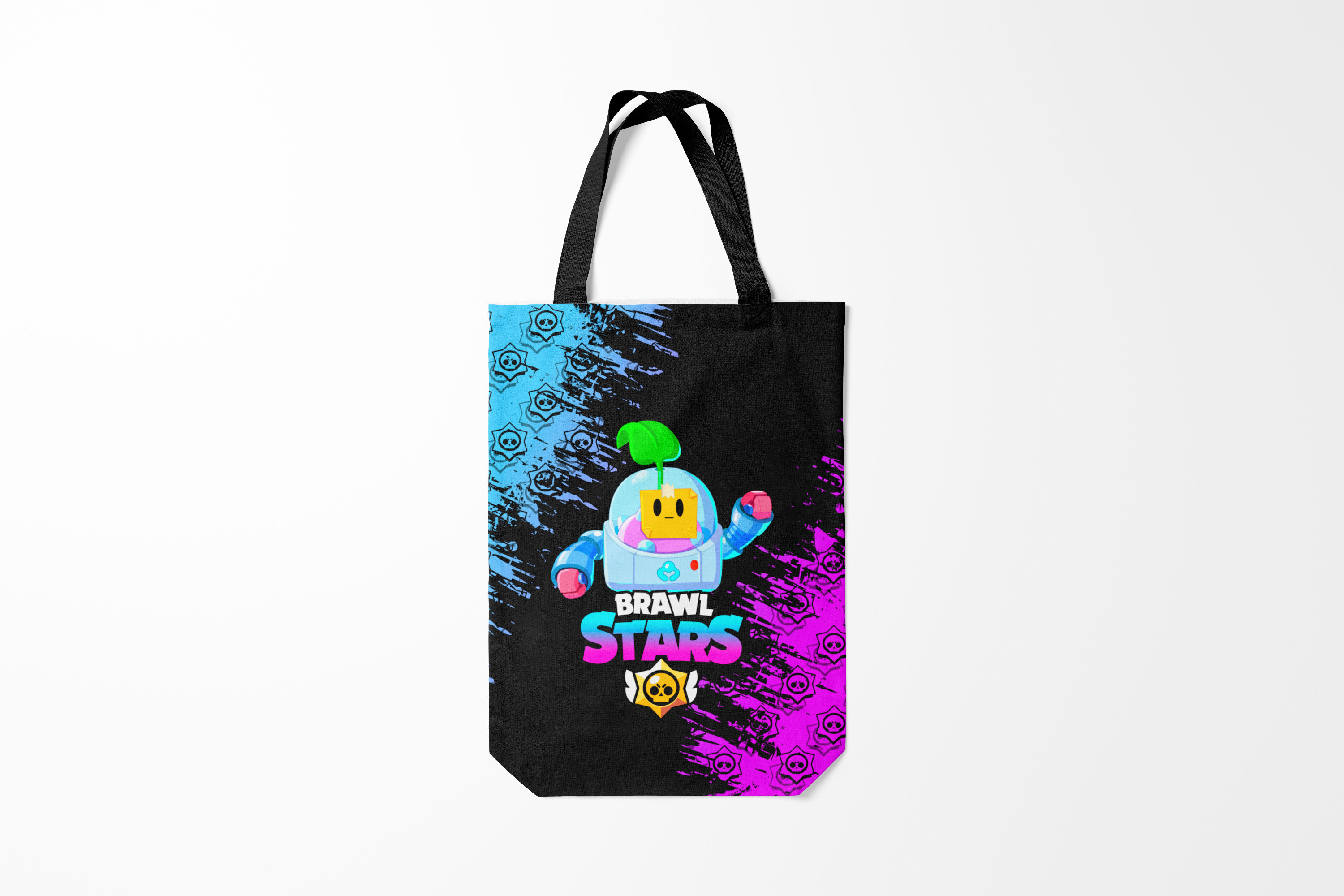 

Сумка шoппер унисекс Burnettie Brawl Stars SPROUT., разноцветный, Brawl Stars SPROUT.