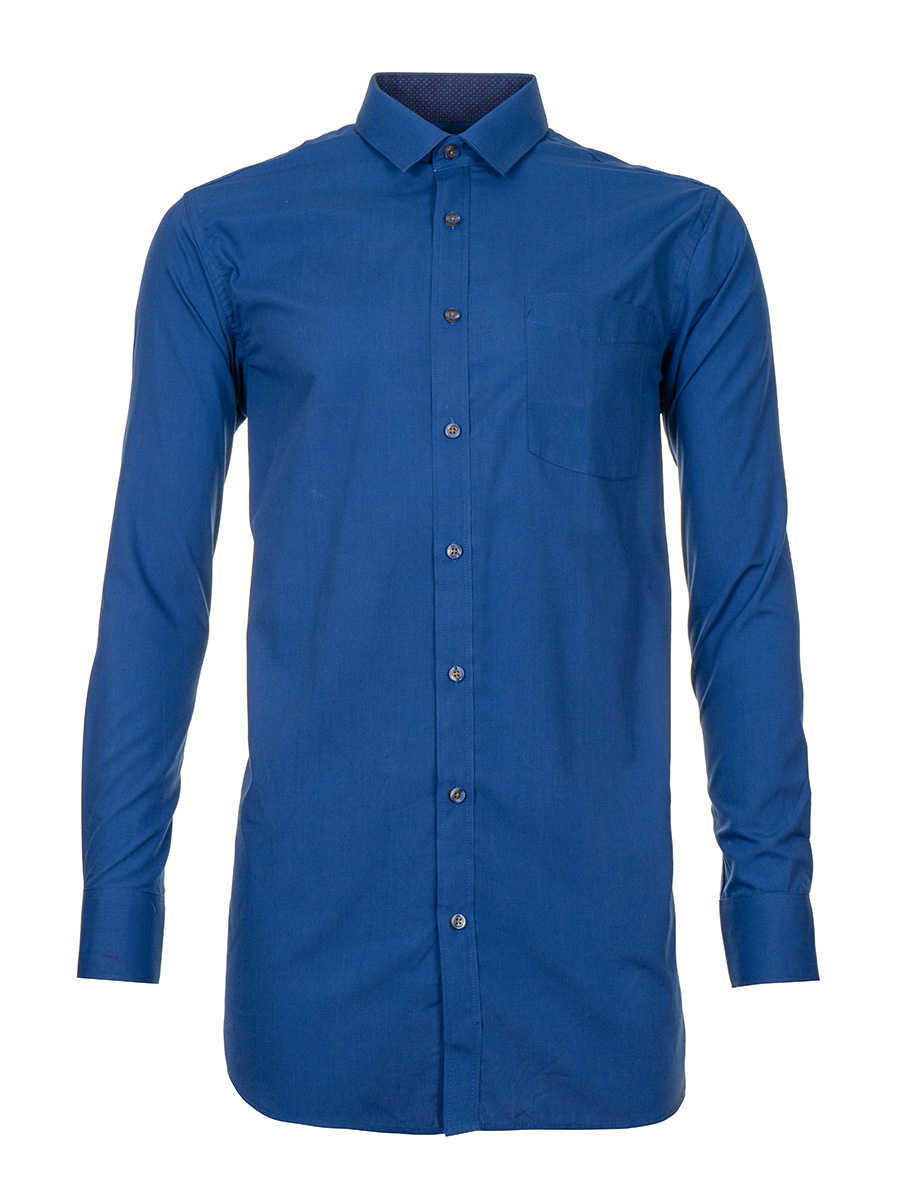 

Рубашка мужская Imperator Indigo-M синяя 40/170-178, Синий, Indigo-M