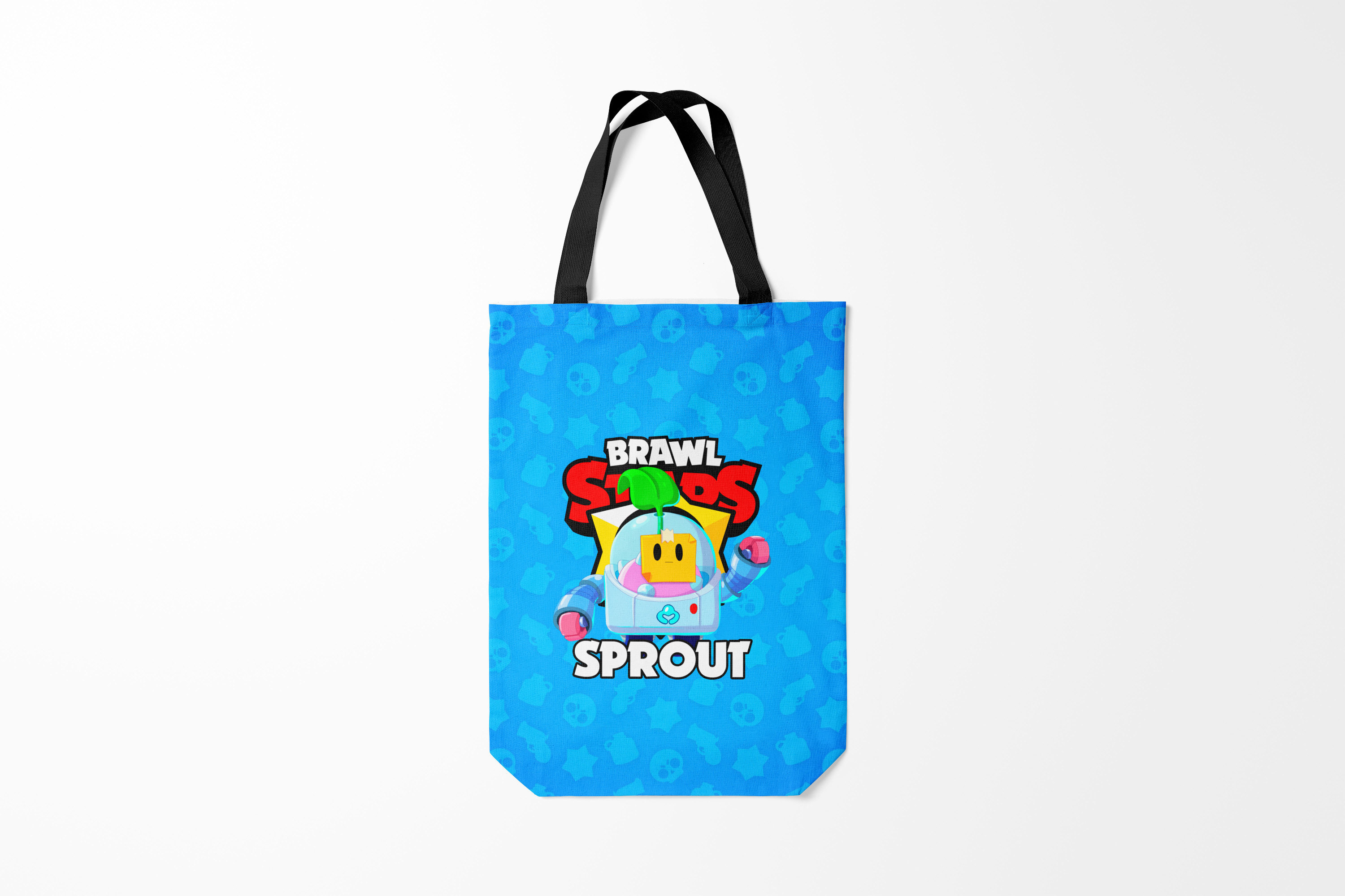

Сумка шoппер унисекс Burnettie Brawl Stars SPROUT, разноцветный, Brawl Stars SPROUT