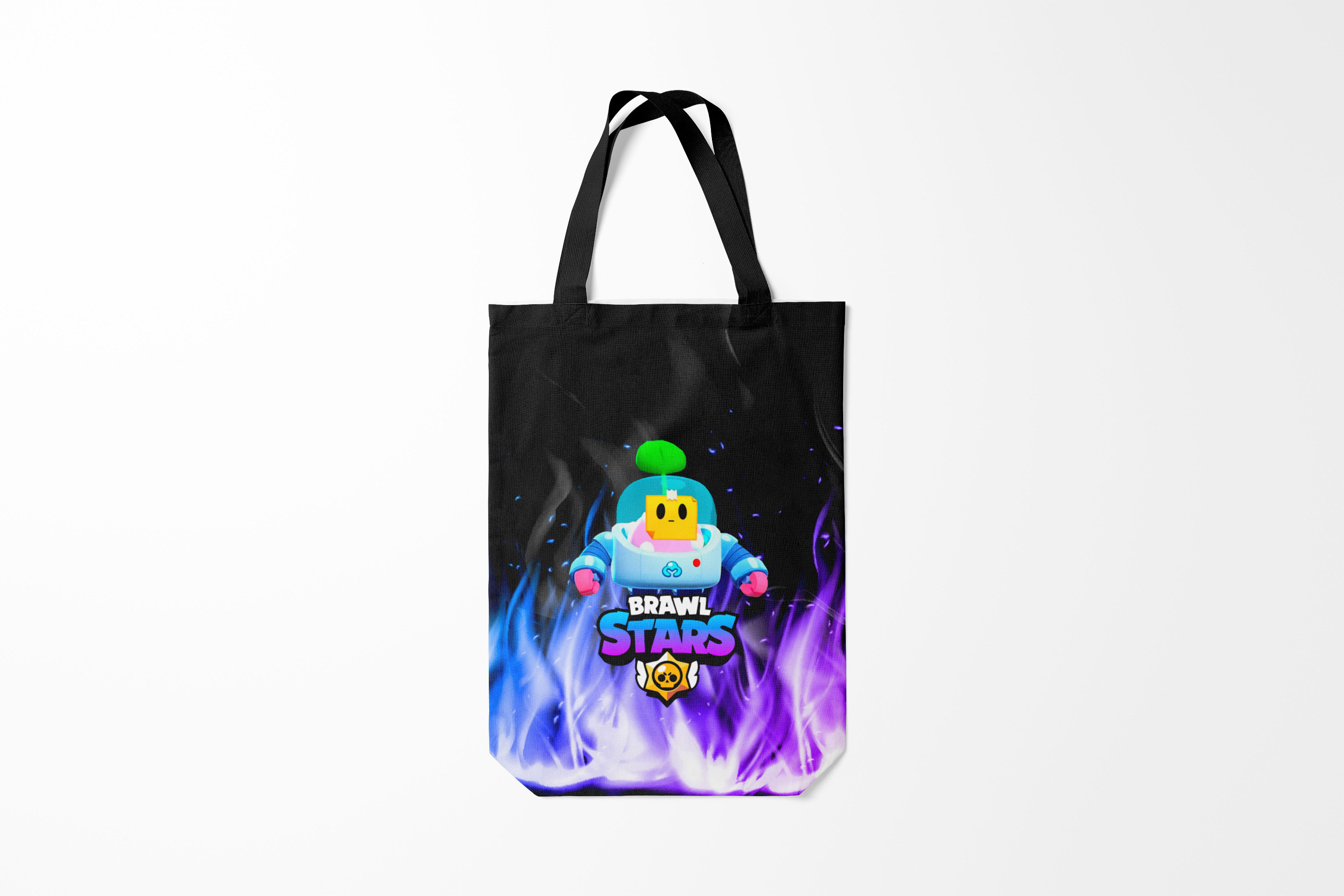 

Сумка шoппер унисекс Burnettie Brawl Stars Sprout, белый, Brawl Stars Sprout