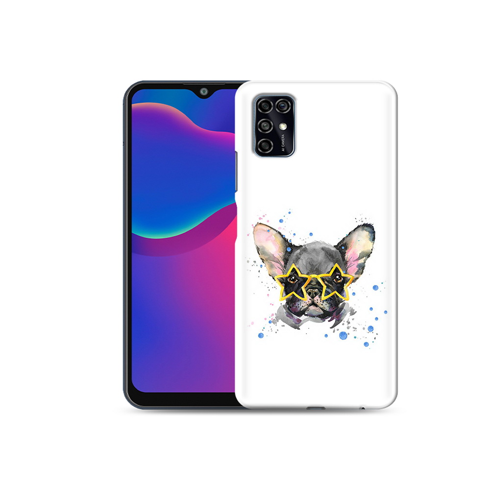 

Чехол MyPads Tocco для ZTE Blade V2020 Smart буля в очках (PT156449.442.252), Прозрачный, Tocco