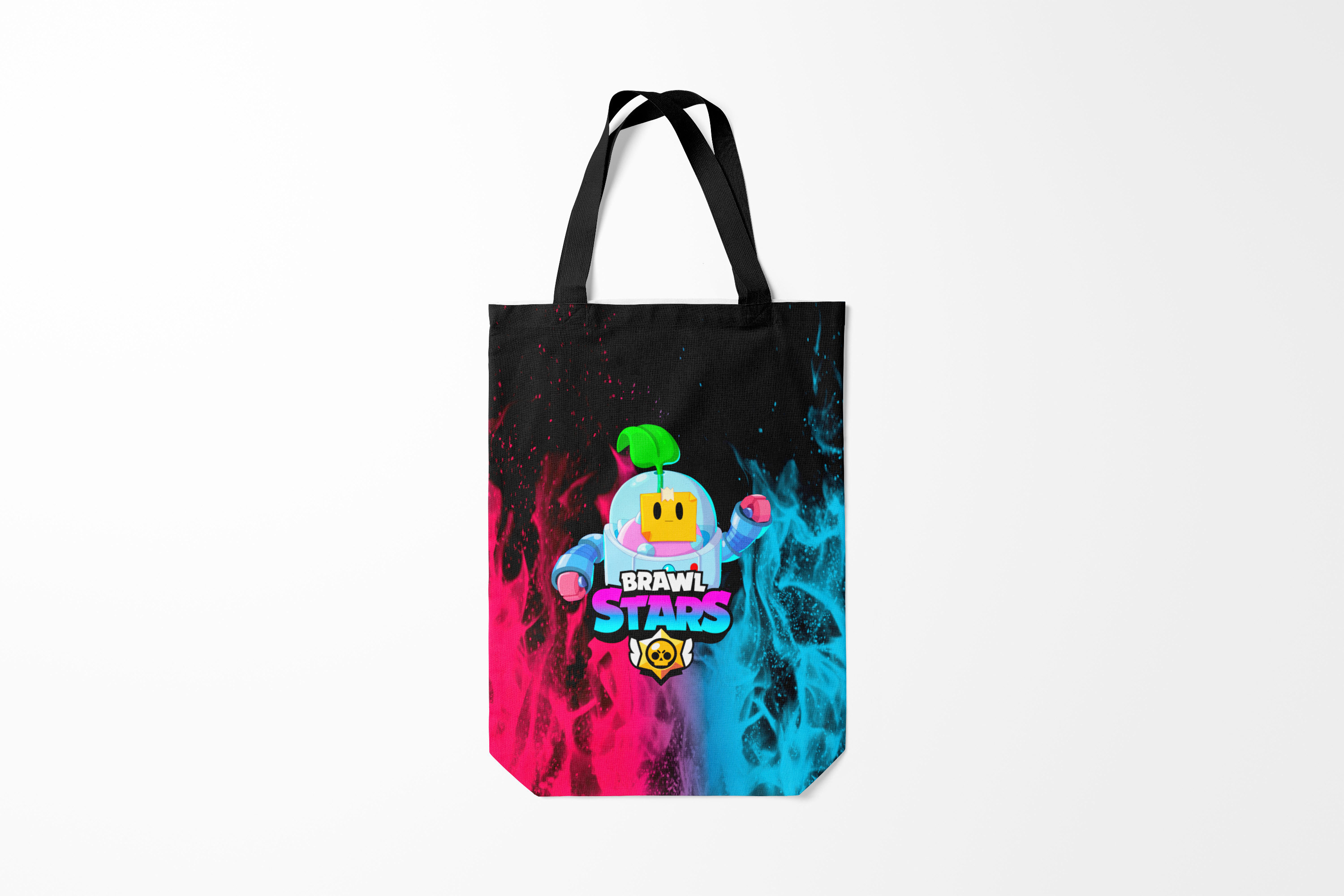 

Сумка шoппер унисекс Burnettie Brawl Stars SPROUT, разноцветный, Brawl Stars SPROUT