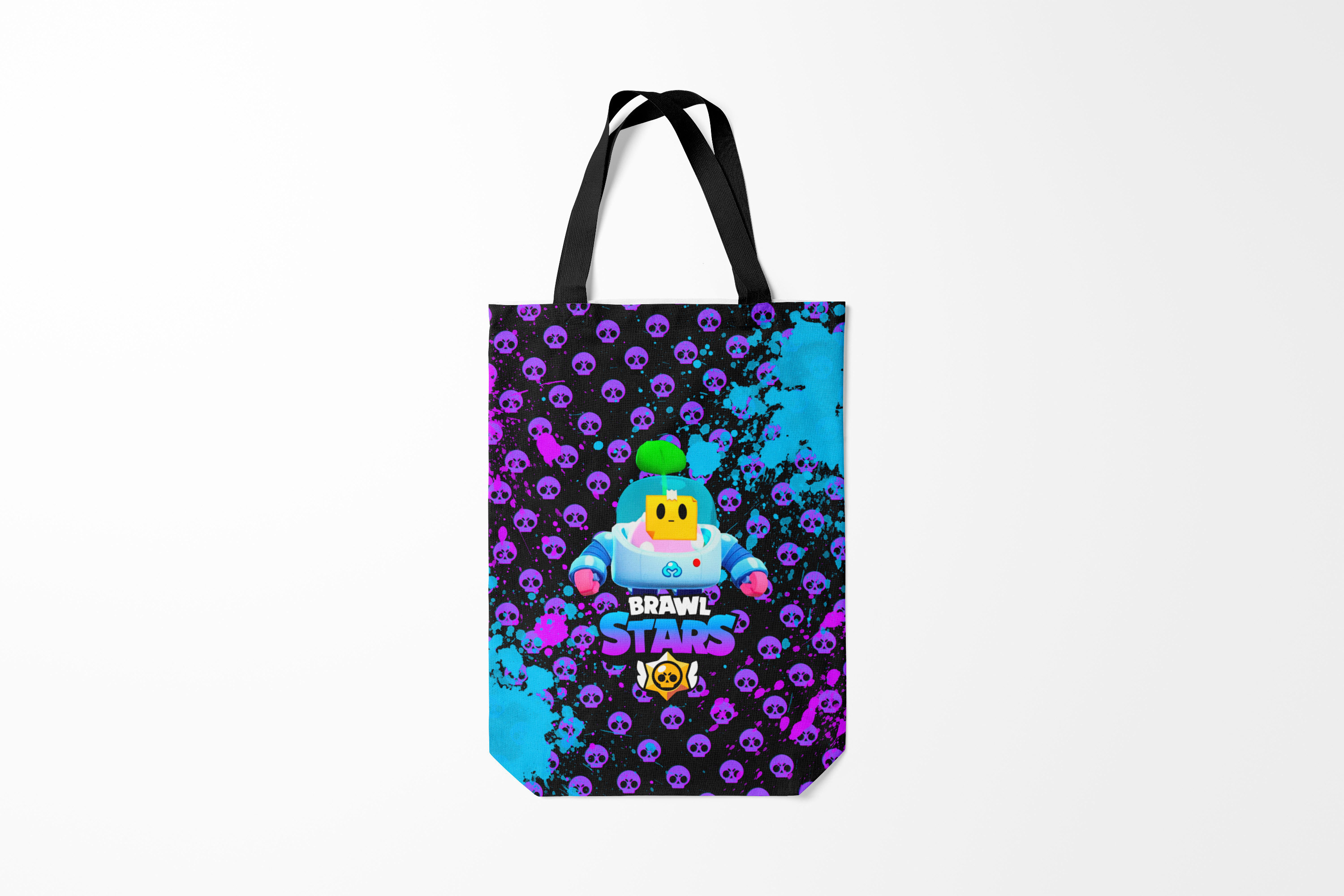 

Сумка шoппер унисекс Burnettie Brawl Stars SPROUT, разноцветный, Brawl Stars SPROUT