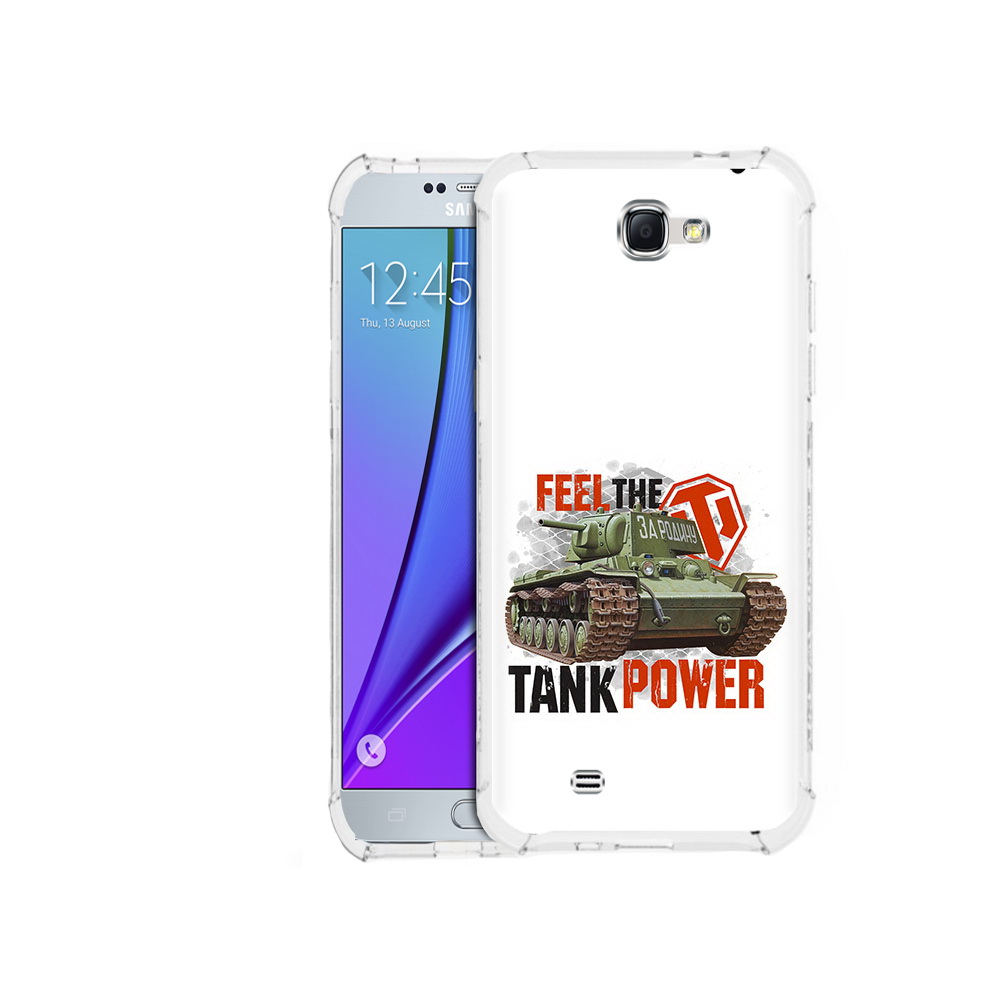 

Чехол MyPads Tocco для Samsung Galaxy Note 2 Танк (PT29983.561.169), Прозрачный, Tocco