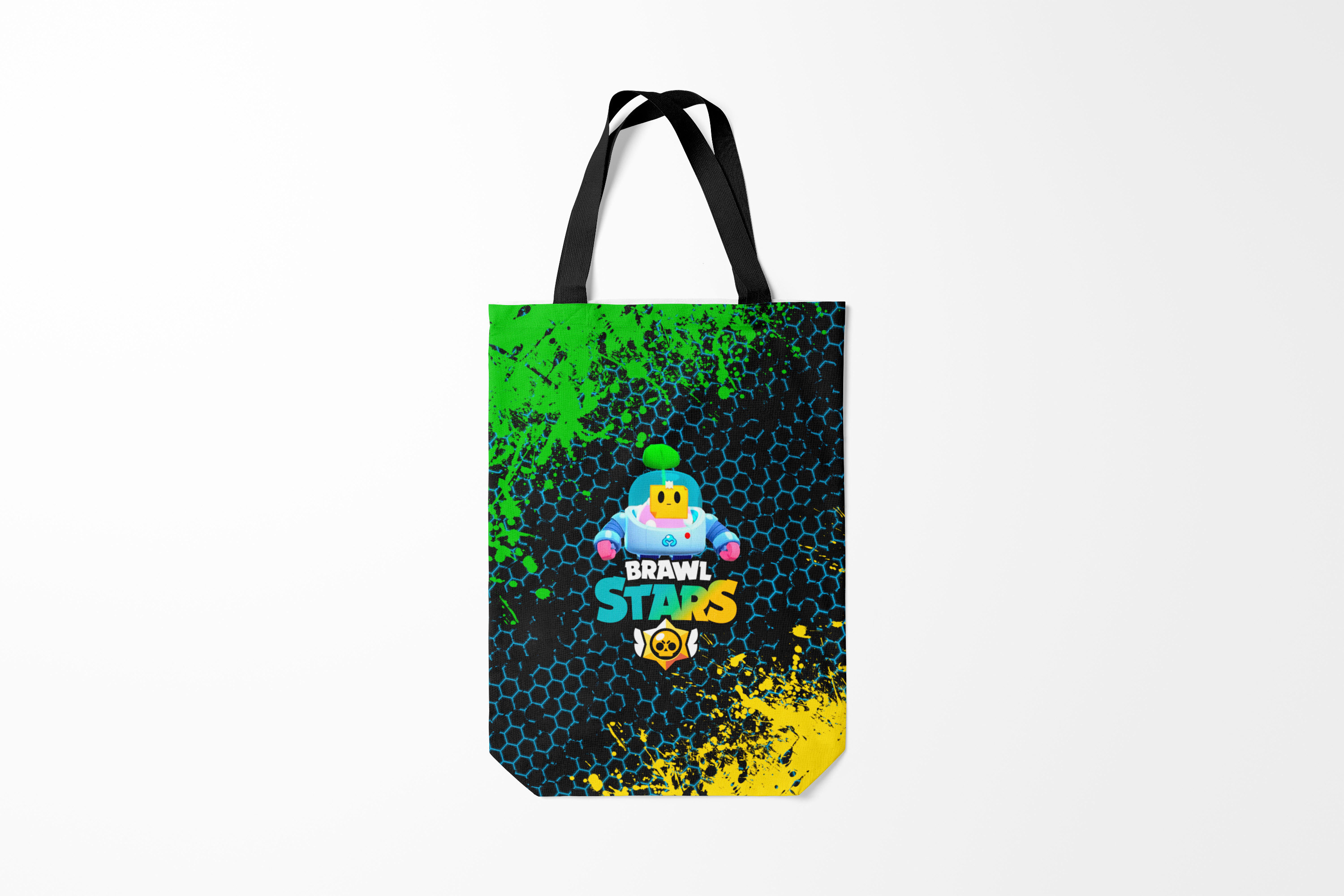 

Сумка шoппер унисекс Burnettie Brawl Stars SPROUT, разноцветный, Brawl Stars SPROUT