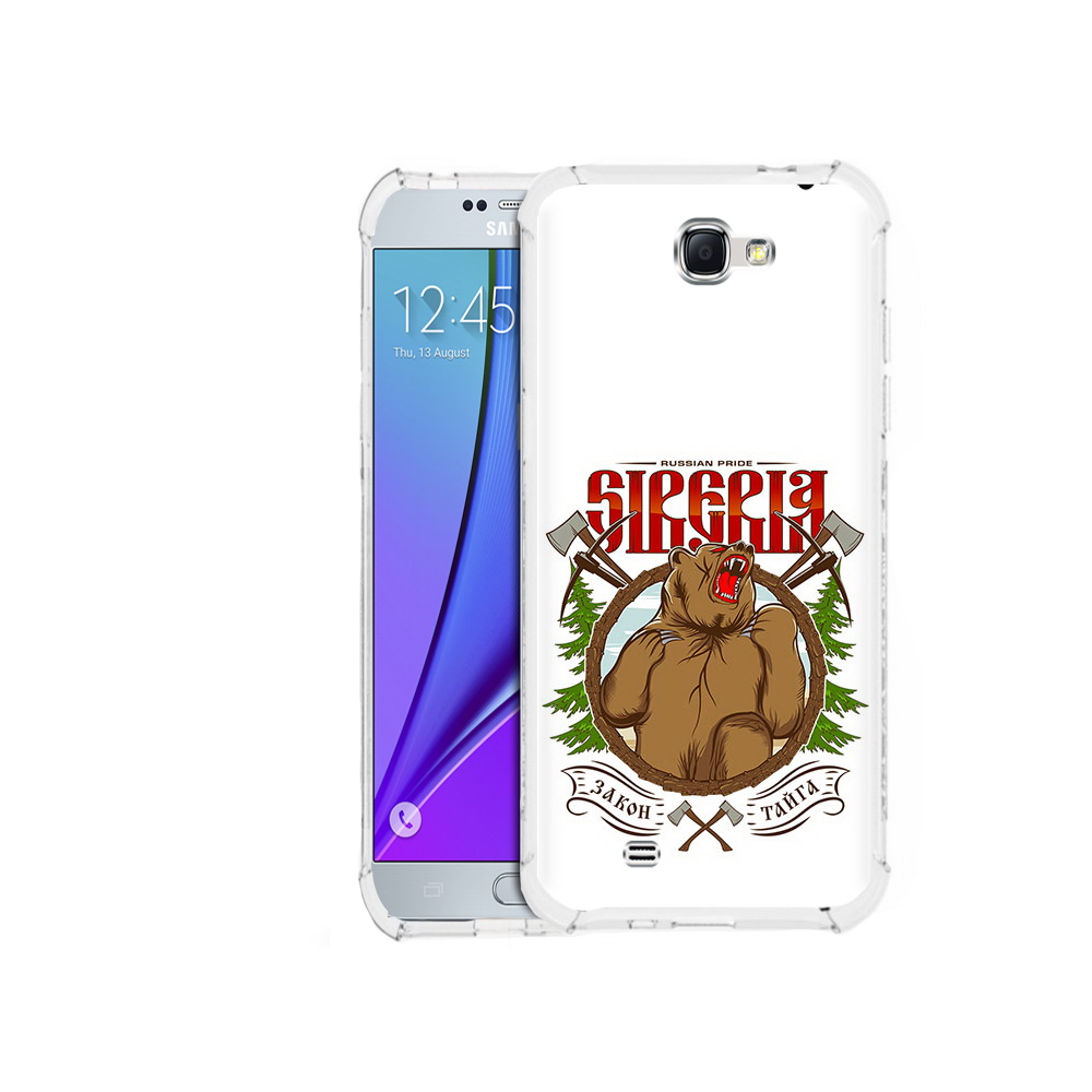 

Чехол MyPads Tocco для Samsung Galaxy Note 2 Тайга (PT29983.561.168), Прозрачный, Tocco