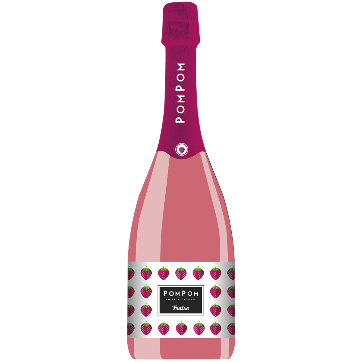 

Сидр PomPom Fraise 0,75 л, Светлое