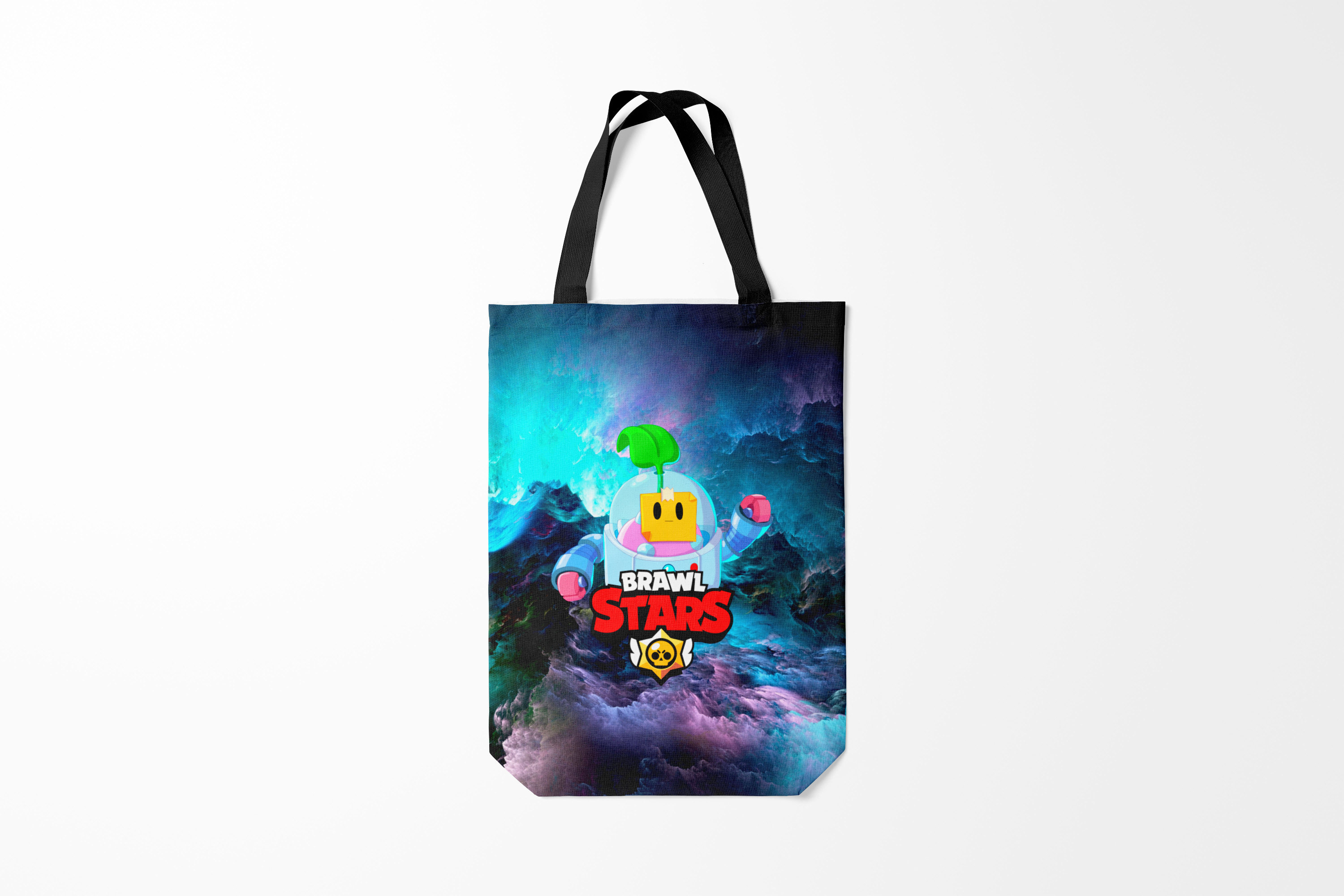 

Сумка шoппер унисекс Burnettie Brawl Stars SPROUT, разноцветный, Brawl Stars SPROUT