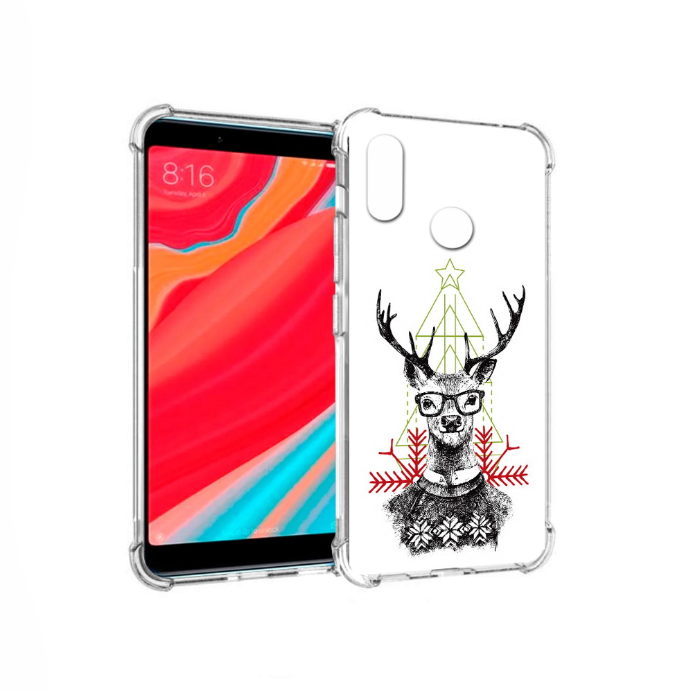 

Чехол MyPads Tocco для Xiaomi Redmi S2 умный олень (PT111025.312.652), Прозрачный, Tocco