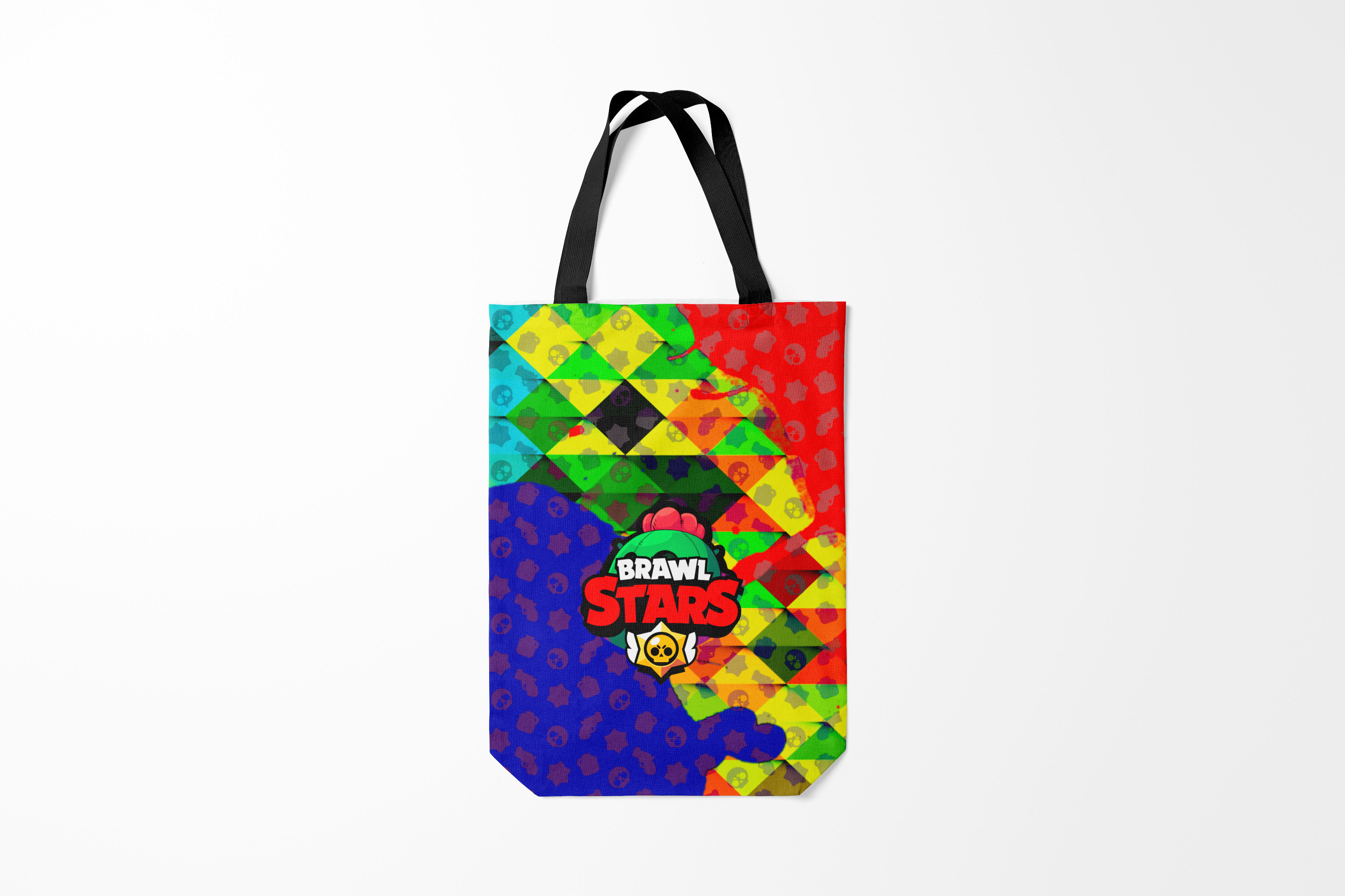 

Сумка шoппер унисекс Burnettie Brawl Stars SPIKE, зеленый, Brawl Stars SPIKE