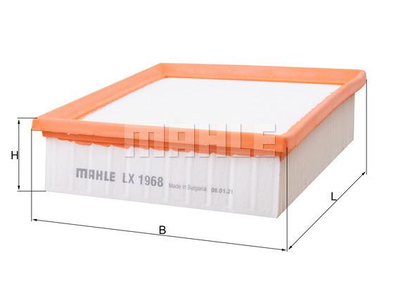 

Фильтр воздушный Mahle/Knecht LX1968