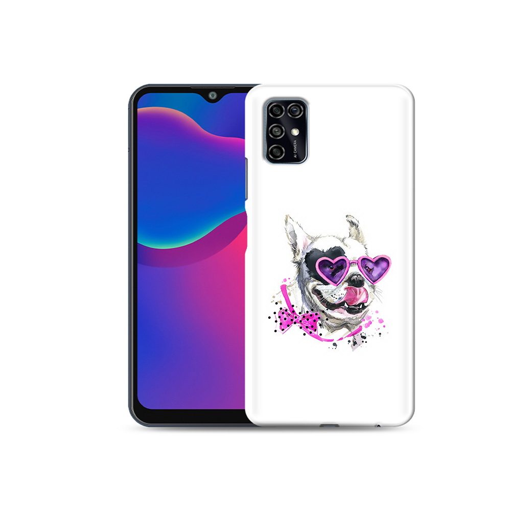 

Чехол MyPads Tocco для ZTE Blade V2020 Smart акварельный пёс (PT156449.442.218), Прозрачный, Tocco