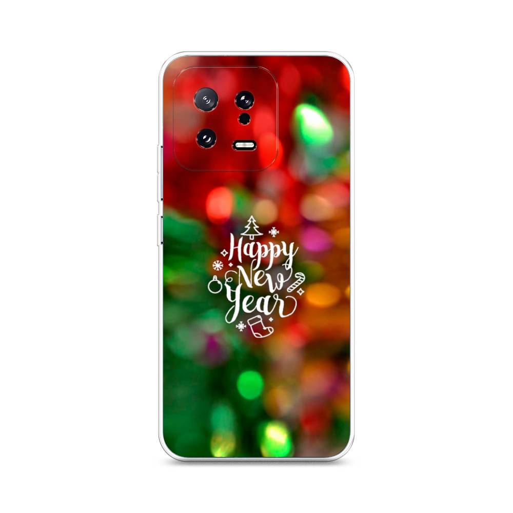 

Чехол на Xiaomi 13 5G "Новый Год на елке", Зеленый;красный;желтый, 317250-5