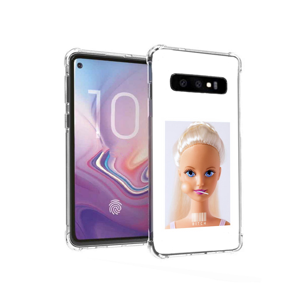 

Чехол MyPads Tocco для Samsung Galaxy S10 барби (PT125897.498.226), Прозрачный, Tocco