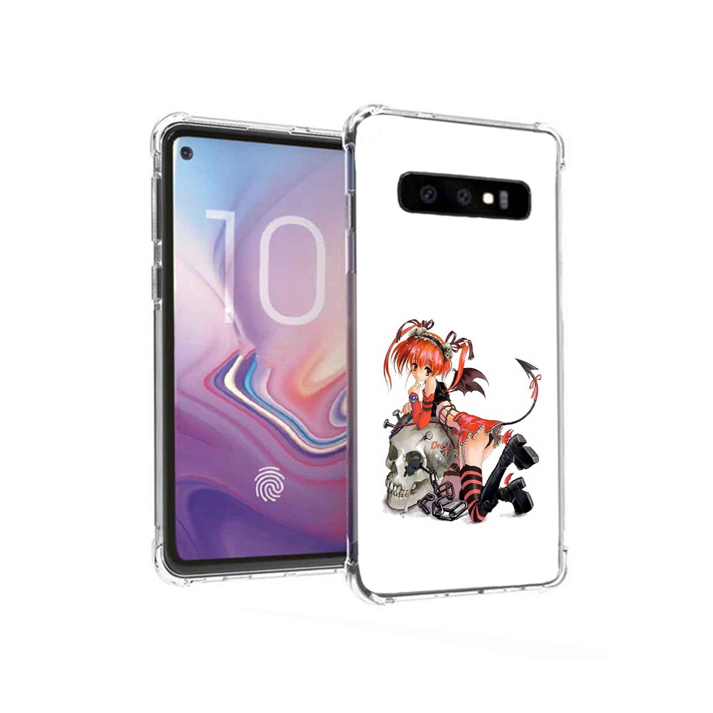 

Чехол MyPads Tocco для Samsung Galaxy S10 аниме (PT125897.498.221), Прозрачный, Tocco