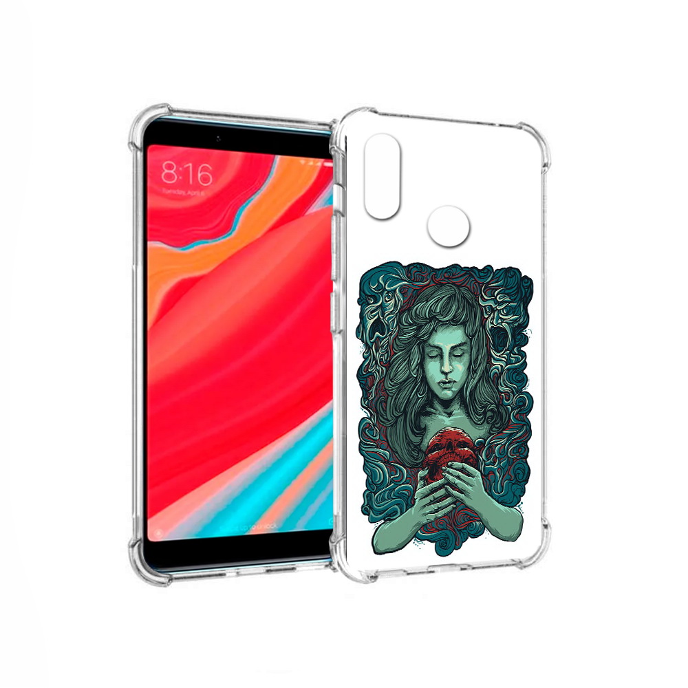 

Чехол MyPads Tocco для Xiaomi Redmi S2 спящая девушка (PT111025.312.619), Прозрачный, Tocco