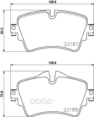 

Колодки Тормозные Дисковые Передн. Bmw 2 (F45 F46) Brembo P06092