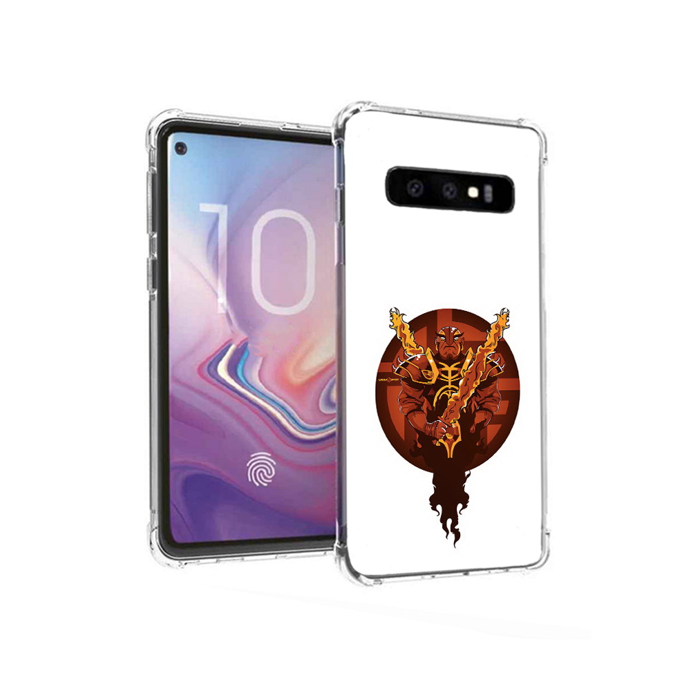 

Чехол MyPads Tocco для Samsung Galaxy S10 ember spirit (PT125897.498.20), Прозрачный, Tocco